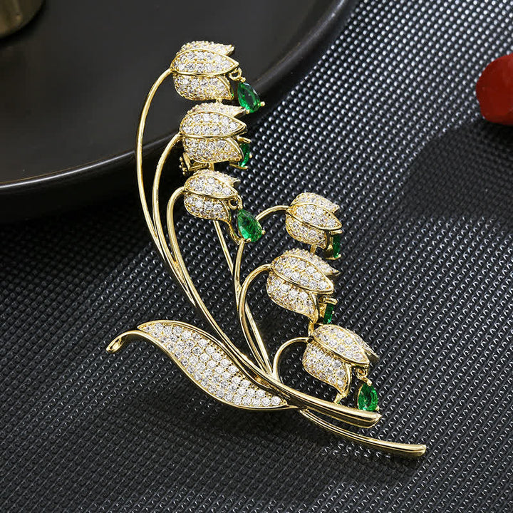 Broche Muguet pour femme