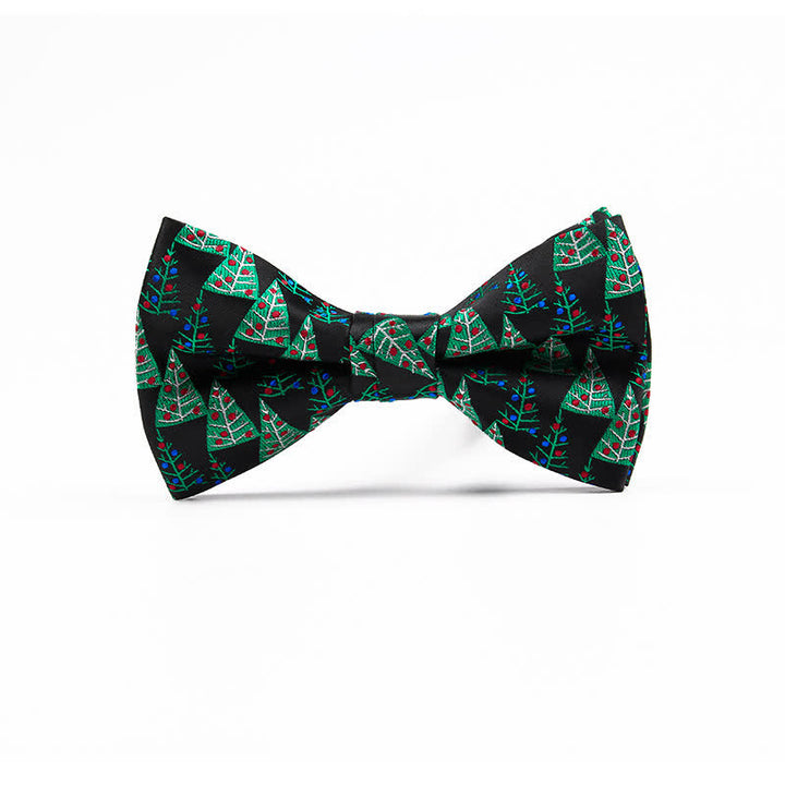 Noeud papillon fantaisie pour homme avec motif de Noël