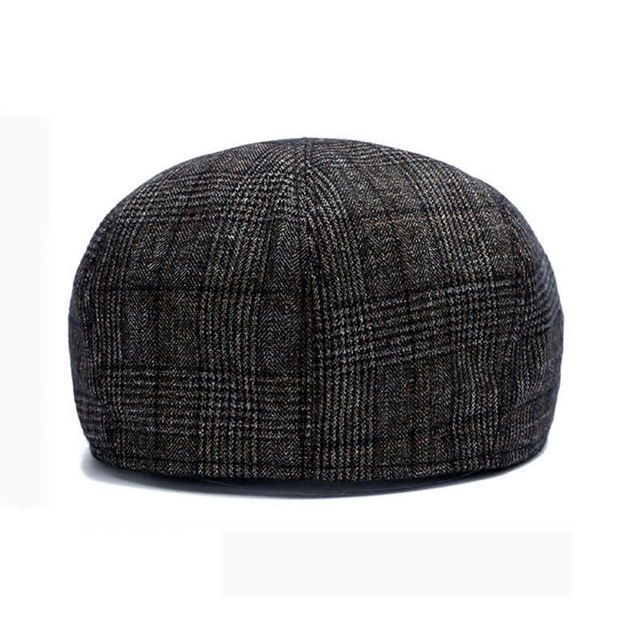 Casquette plate classique de vendeur de journaux avec béret à cache-oreilles - image 6