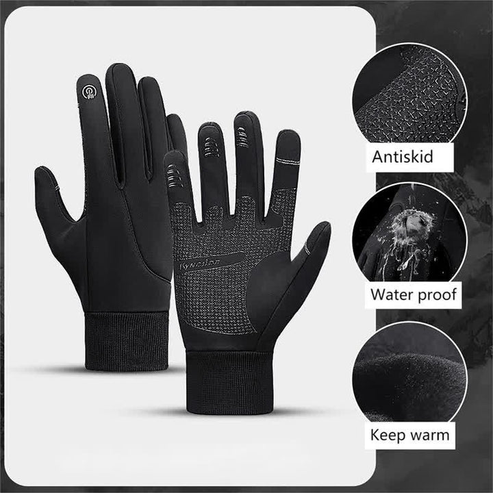Gants tactiques extensibles pour écran tactile d'équitation d'hiver