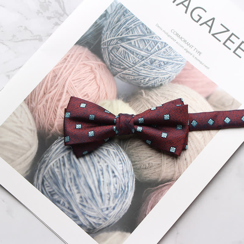 Nœud papillon de bal à imprimé floral multi-styles pour homme