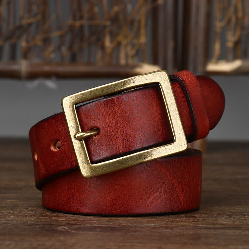 Ceinture froissée vintage pour homme