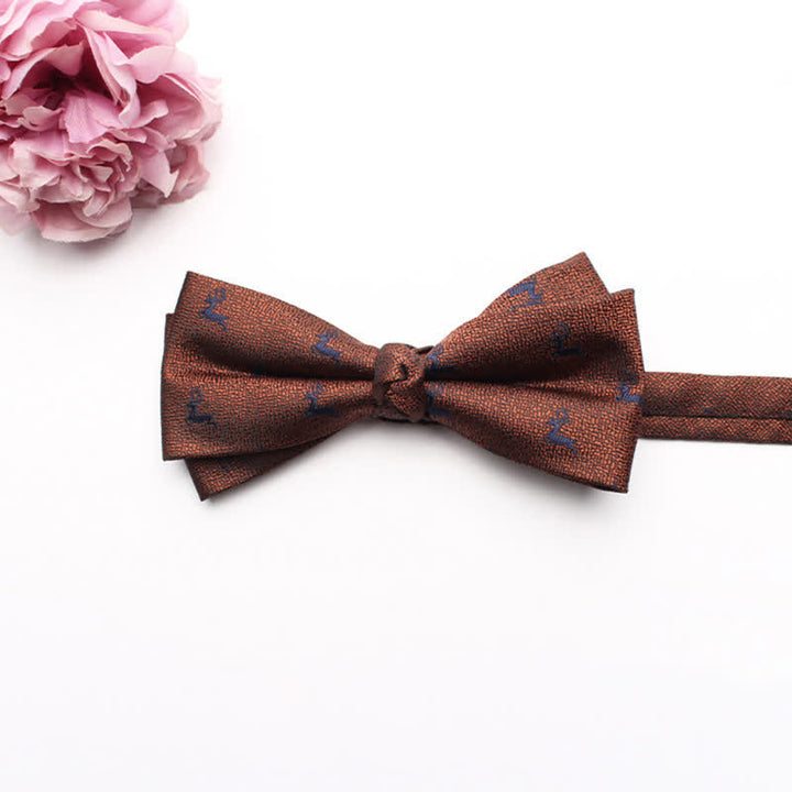 Nœud papillon géométrique pour homme