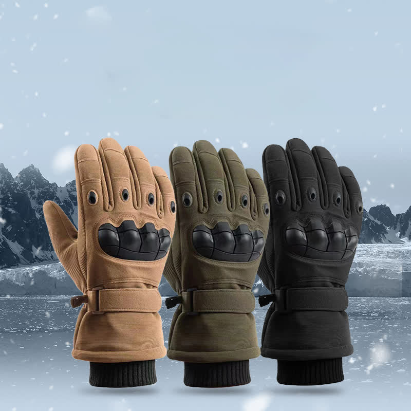 Gants tactiques de protection thermique pour tous les doigts pour l'hiver