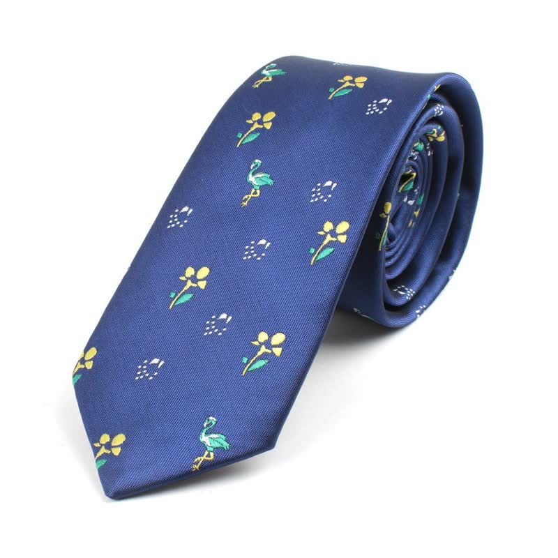 Cravate pour homme à motifs de dessins animés mignons 