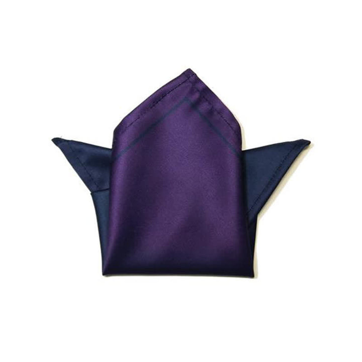 Nœud papillon torsadé à pochette graduée pour homme