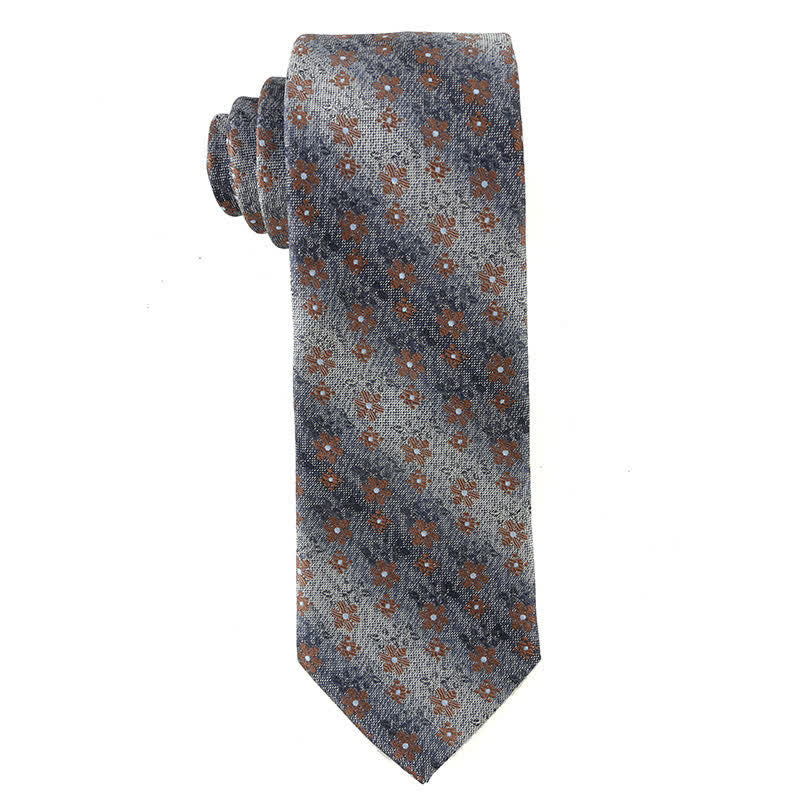 Cravate pour homme de la série Retro Brown 