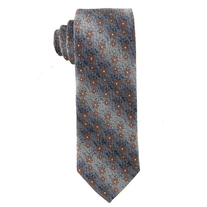 Cravate pour homme de la série Retro Brown 