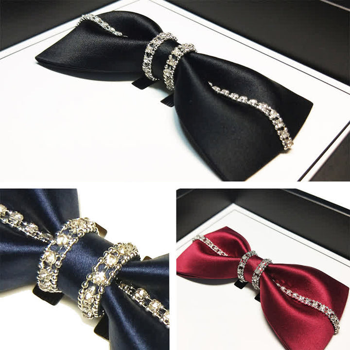 Nœud papillon de cérémonie luxueux pour homme