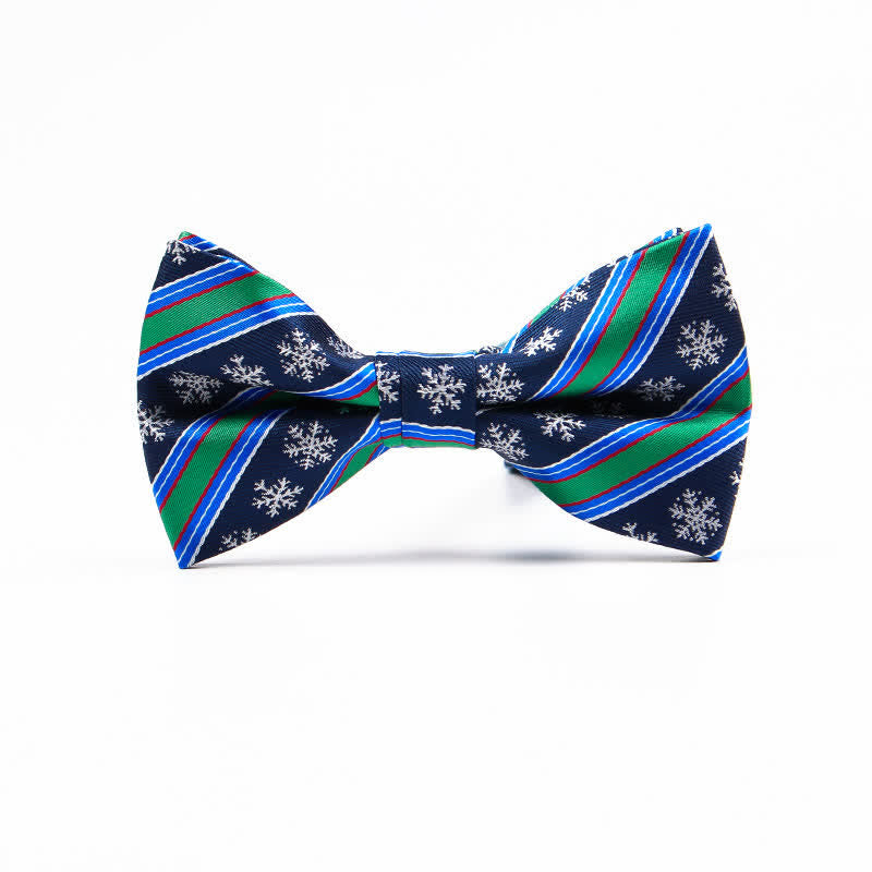 Noeud papillon fantaisie pour homme avec motif de Noël