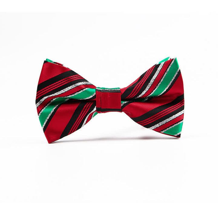 Noeud papillon fantaisie pour homme avec motif de Noël