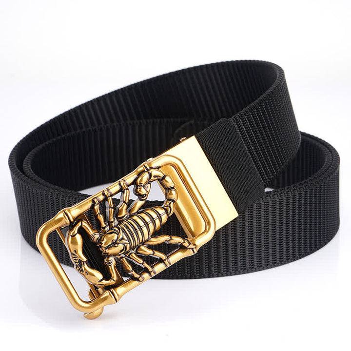 Ceinture simple en nylon pour homme King Scorpion