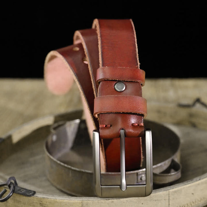 Ceinture en cuir personnalisée originale pour homme