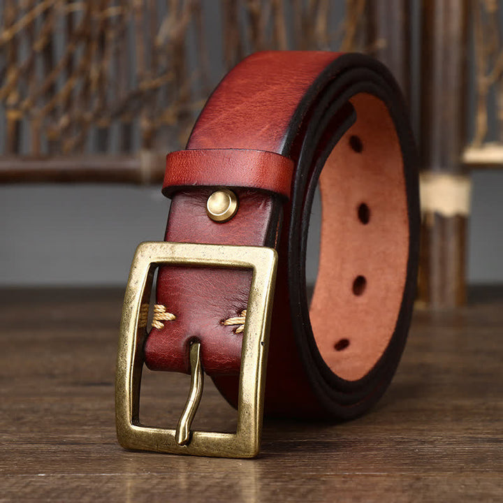 Ceinture froissée vintage pour homme