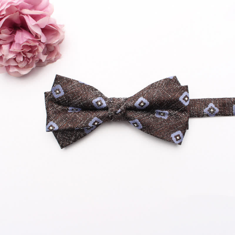 Nœud papillon géométrique pour homme