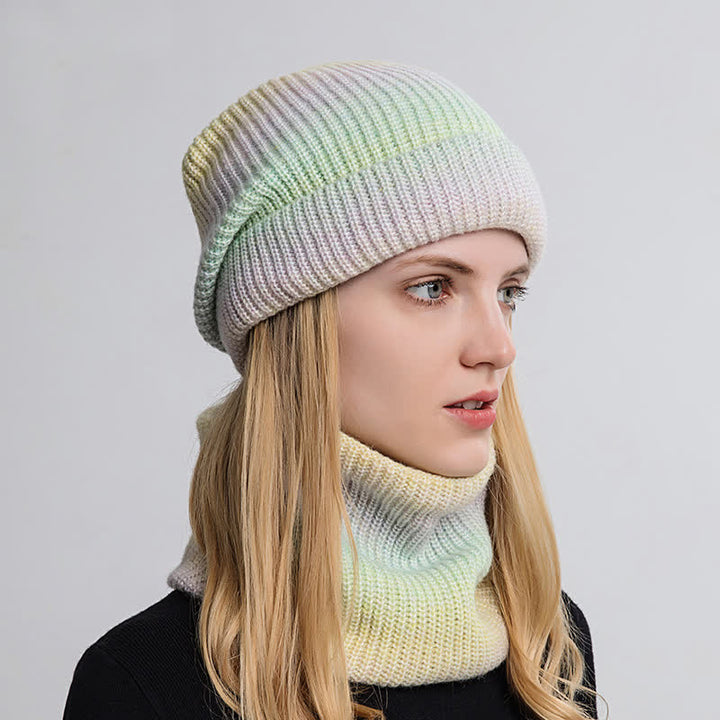 Lot de 2 écharpes extensibles à dégradé de couleurs