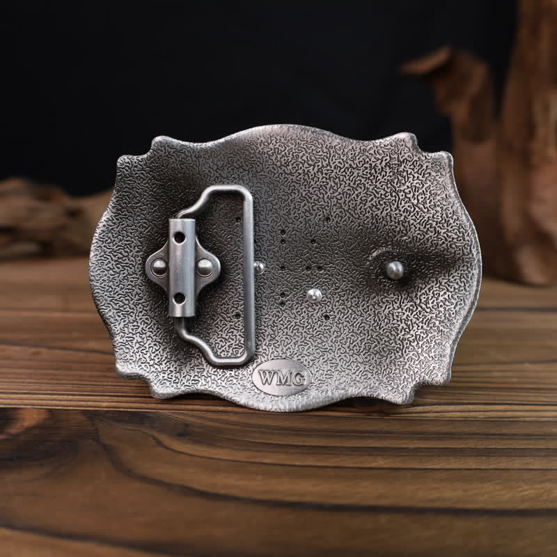 Ceinture en cuir à boucle initiale pour homme avec lettres de l'alphabet - image 2