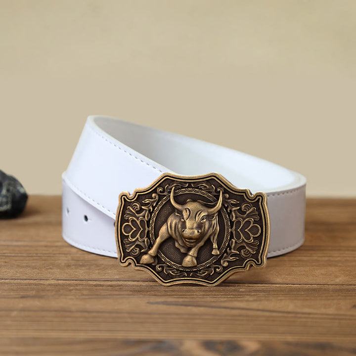 Ceinture en cuir à boucle Matador DIY pour homme