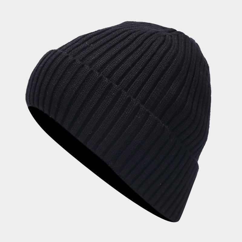 Ensemble de 3 pièces unisexe classique polyvalent avec bonnet, écharpe et gants