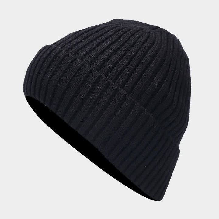 Ensemble de 3 pièces unisexe classique polyvalent avec bonnet, écharpe et gants