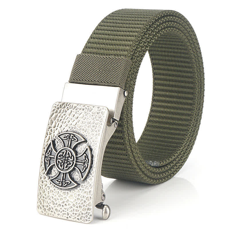 Ceinture en nylon de style rétro pour homme
