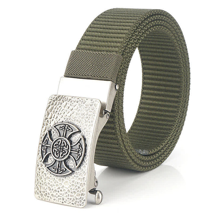 Ceinture en nylon de style rétro pour homme
