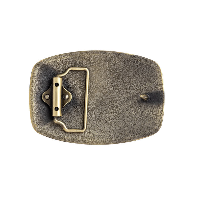 Ceinture en cuir à boucle pour homme avec motif Eagle America's Freedom