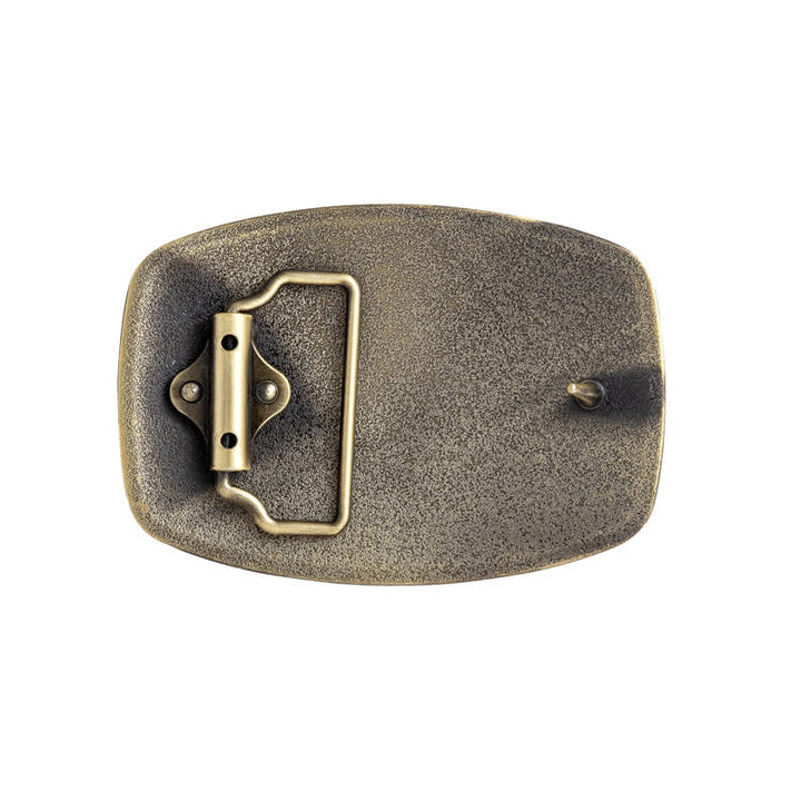 Ceinture en cuir à boucle pour homme avec motif Eagle America's Freedom