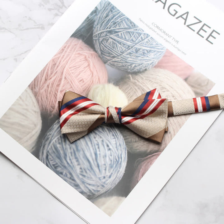 Nœud papillon de bal à imprimé floral multi-styles pour homme