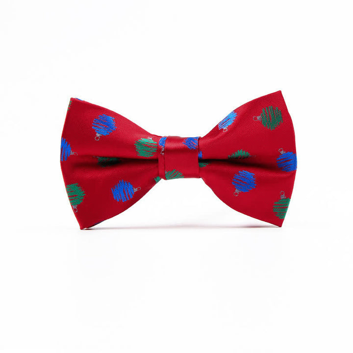 Noeud papillon fantaisie pour homme avec motif de Noël