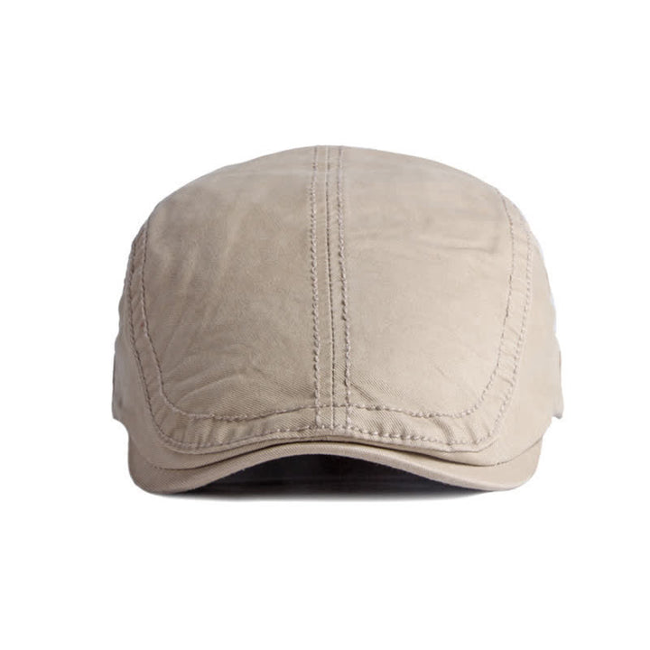 Casquette plate béret en coton de peintre rétro - image 1