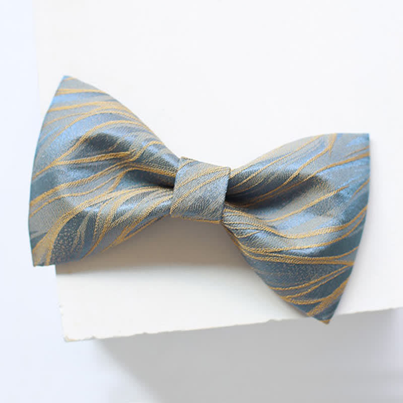 Nœud papillon bleu grisâtre Spring Breeze pour homme