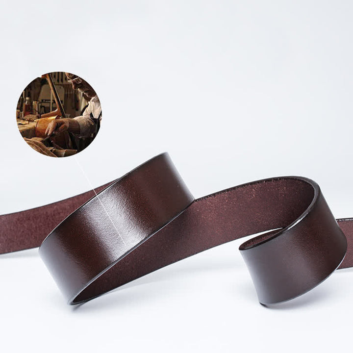 Ceinture en cuir pour homme avec motif main de squelette et punk rock