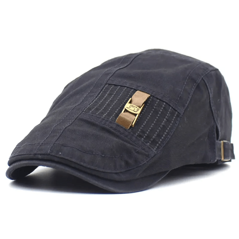 Casquette béret en coton avec boucle en cuir Freestyle