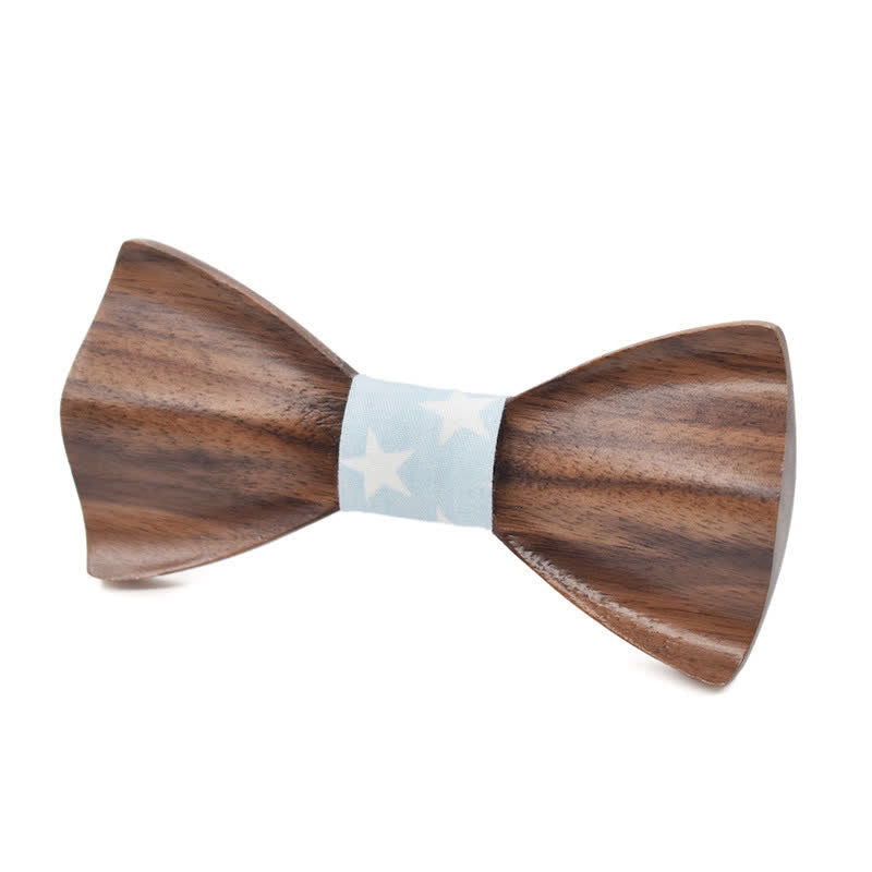 Noeud papillon classique en bois d'érable pour homme