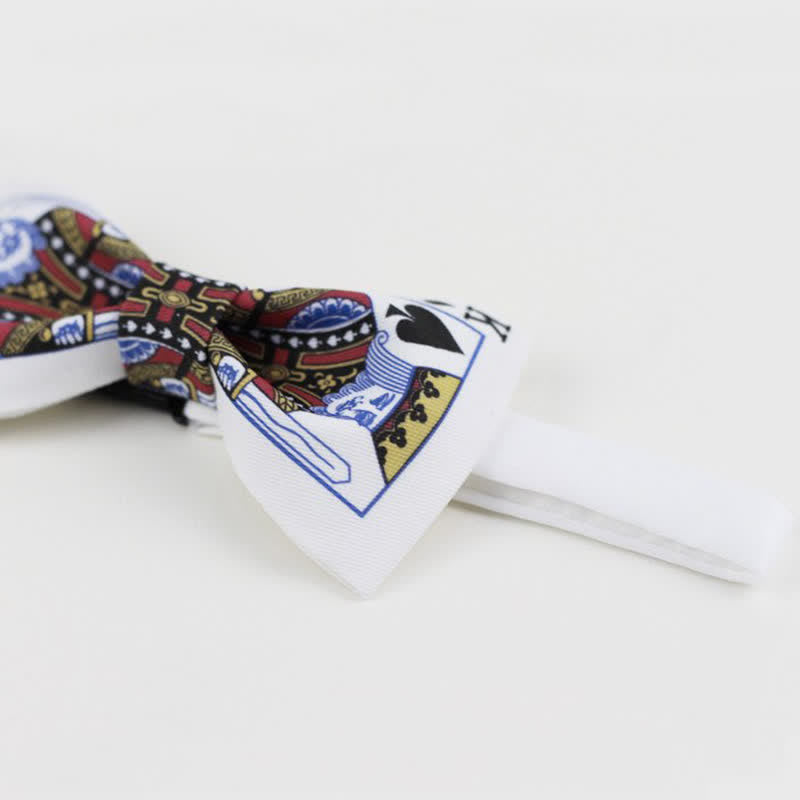 Nœud papillon pour homme Le Roi de pique