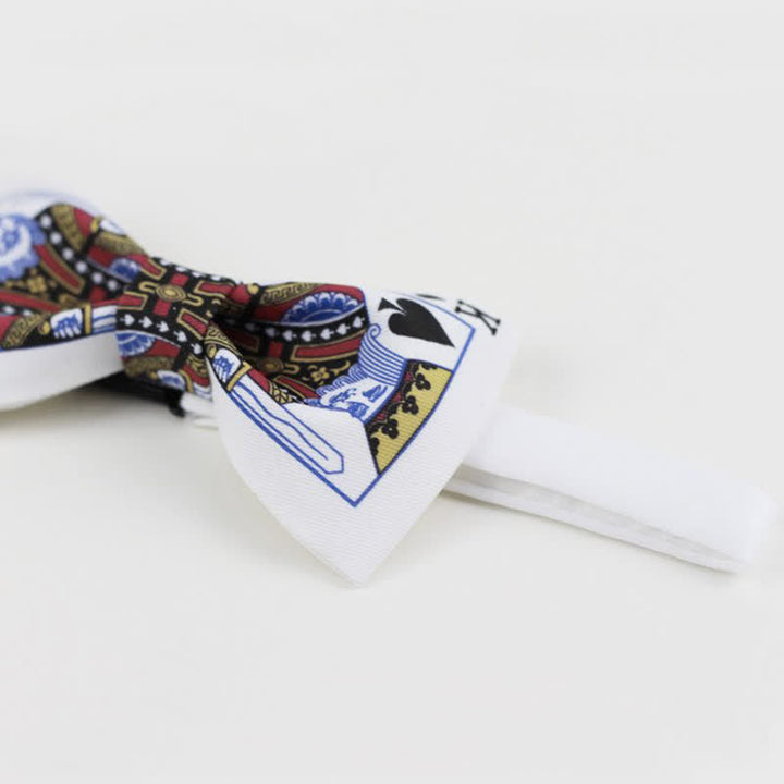 Nœud papillon pour homme Le Roi de pique