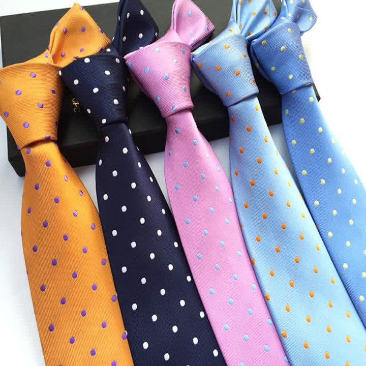 Cravate à pois pour homme