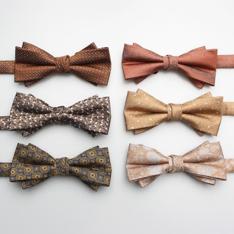 Nœud papillon imprimé classique pour homme