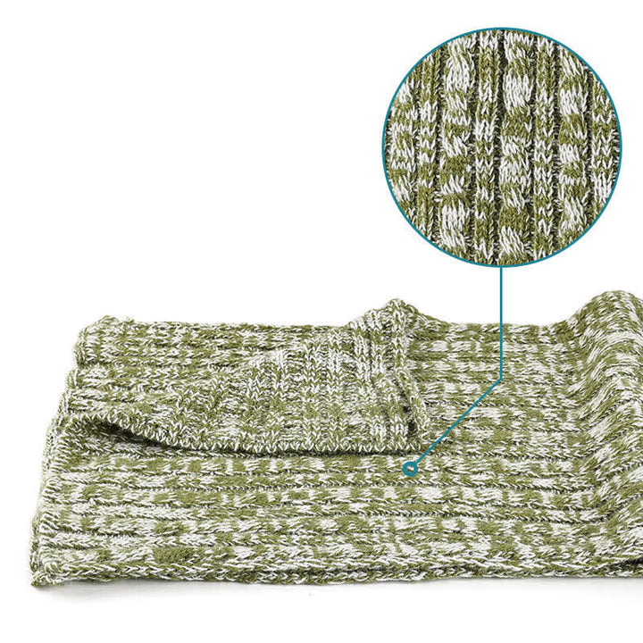 Ensemble de 3 gants unisexes élégants avec chapeau, écharpe longue et écran tactile