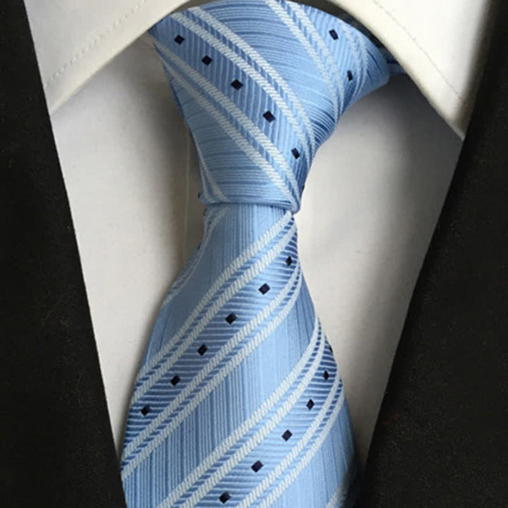 Cravate à carreaux pour homme, style business, modernité