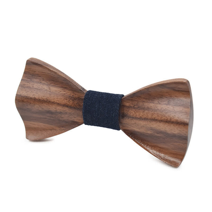 Noeud papillon classique en bois d'érable pour homme