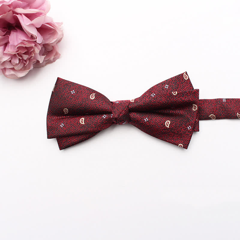 Nœud papillon géométrique pour homme