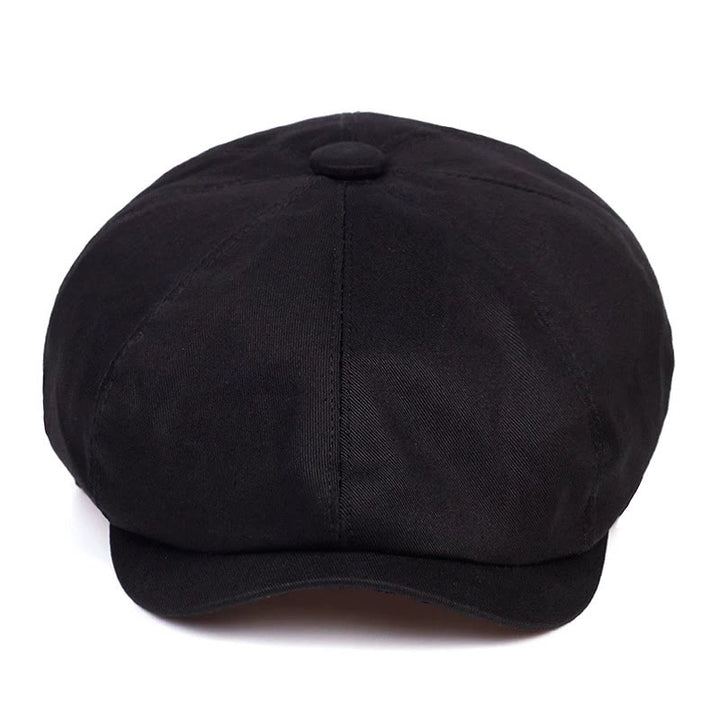 Casquette béret octogonale en coton de gavroche britannique