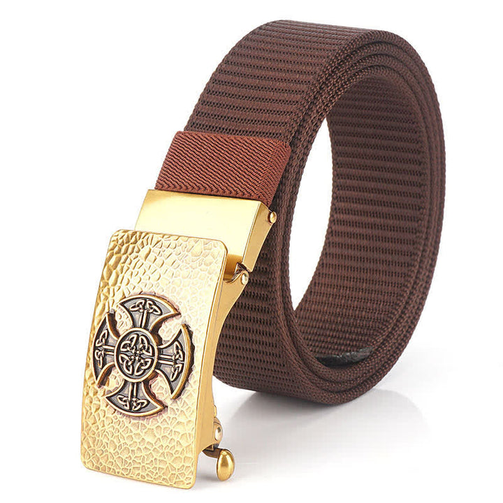 Ceinture en nylon de style rétro pour homme