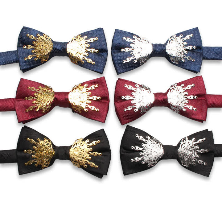 Nœud papillon pour homme avec motif mosaïque et soleil