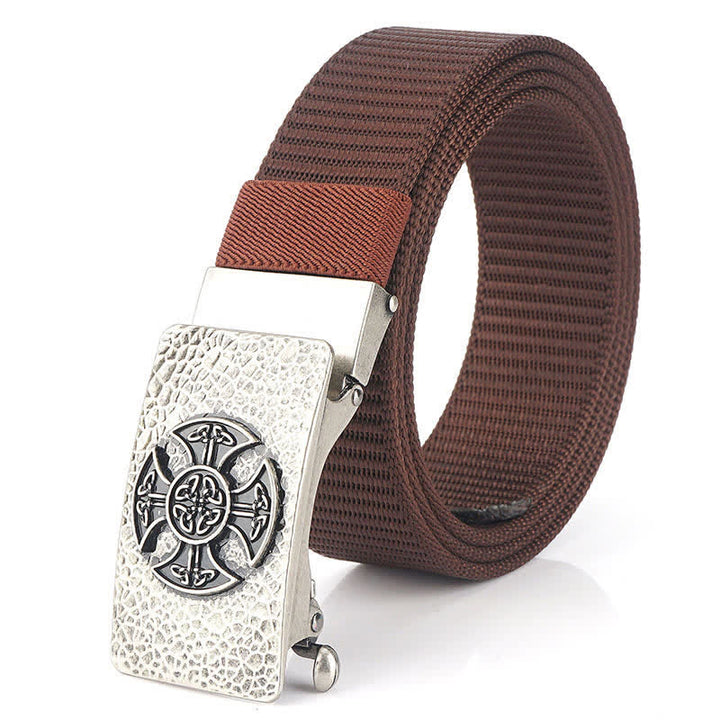 Ceinture en nylon de style rétro pour homme