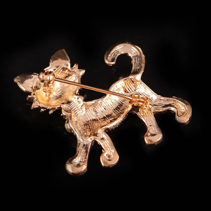 Broche chat mignon pour femme