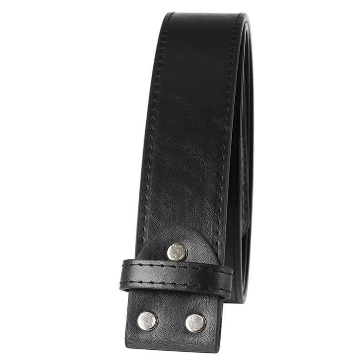 Ceinture en cuir à boucle de cowboy avec drapeau américain pour homme