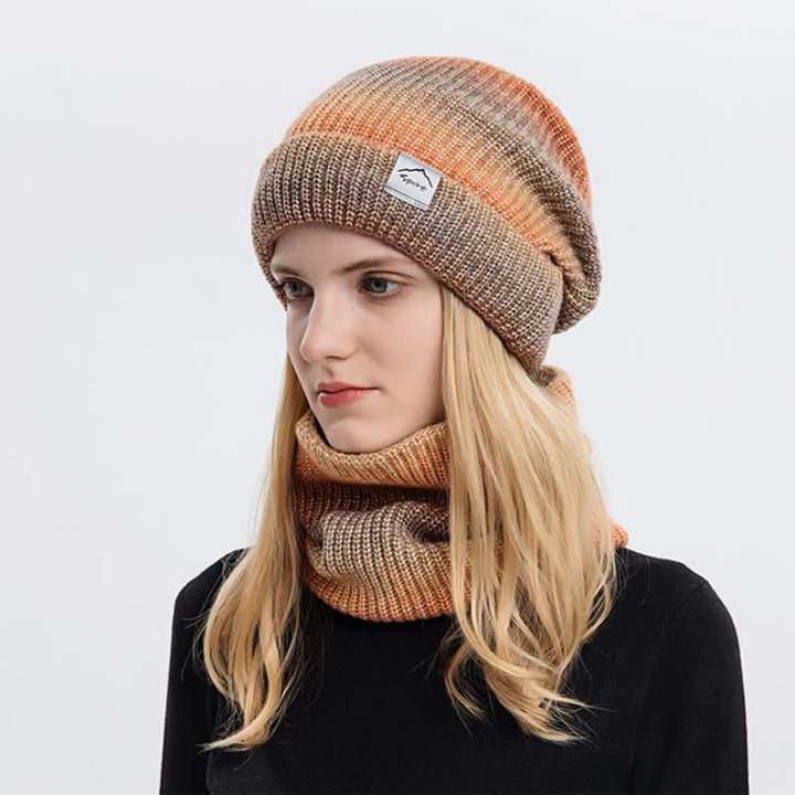Lot de 2 écharpes extensibles à dégradé de couleurs